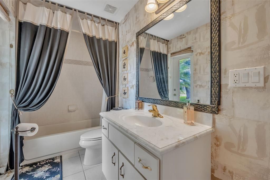 Guest Bathroom with Tub Shower