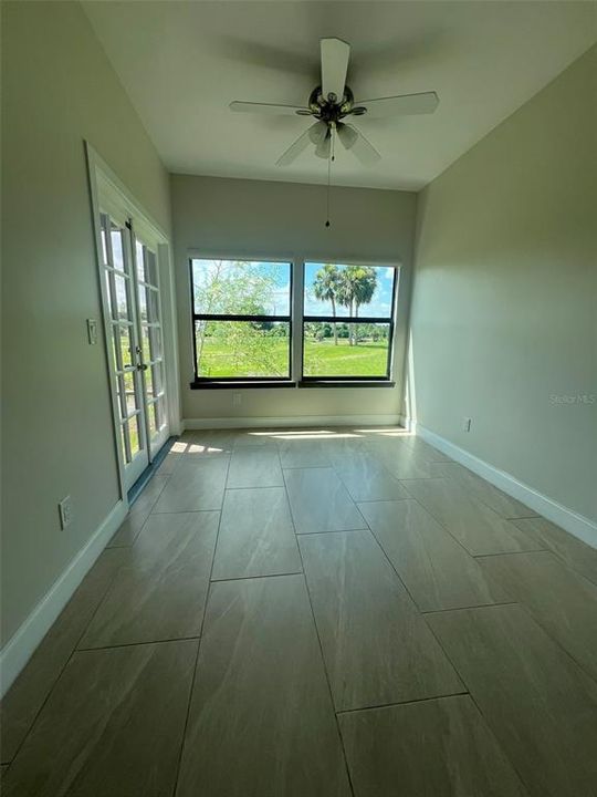 eat in kitchen with access to porch