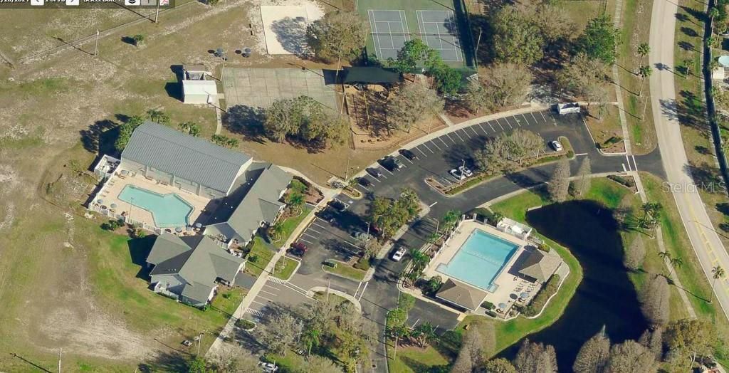 Aerial of Community Center w/in walking distance