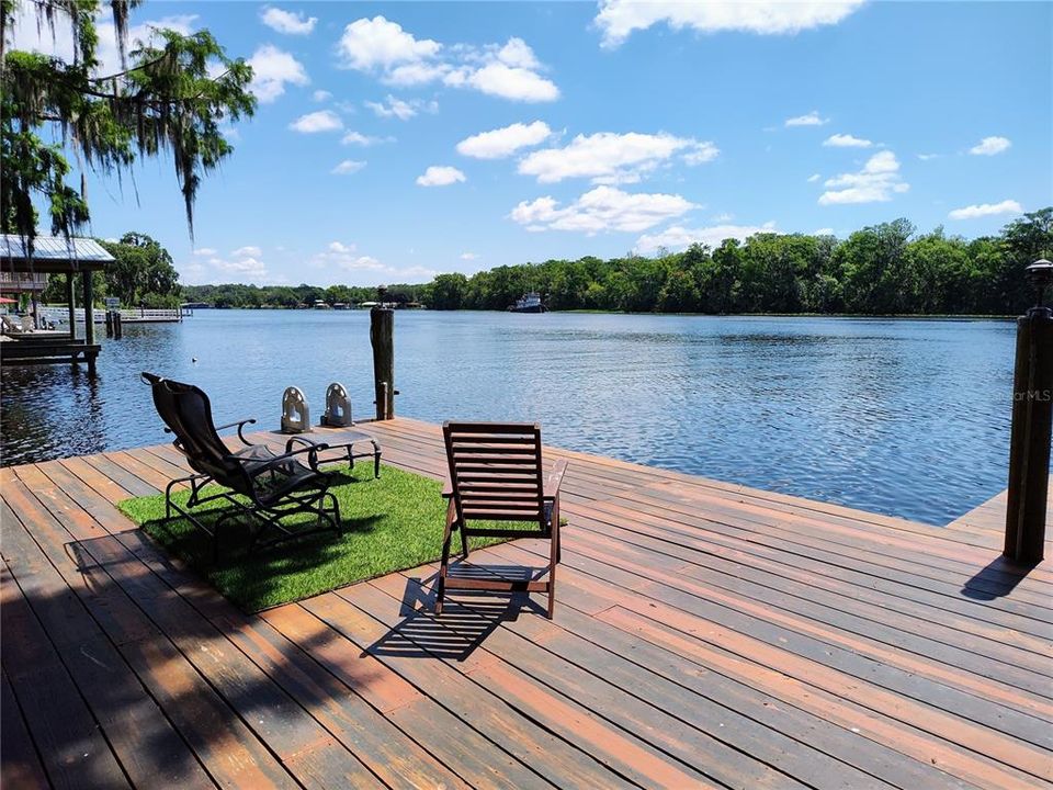 St. John's River view from dock