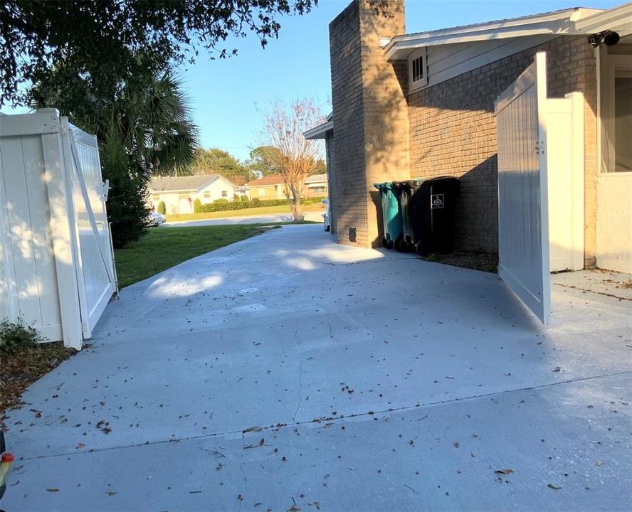 Gated Driveway