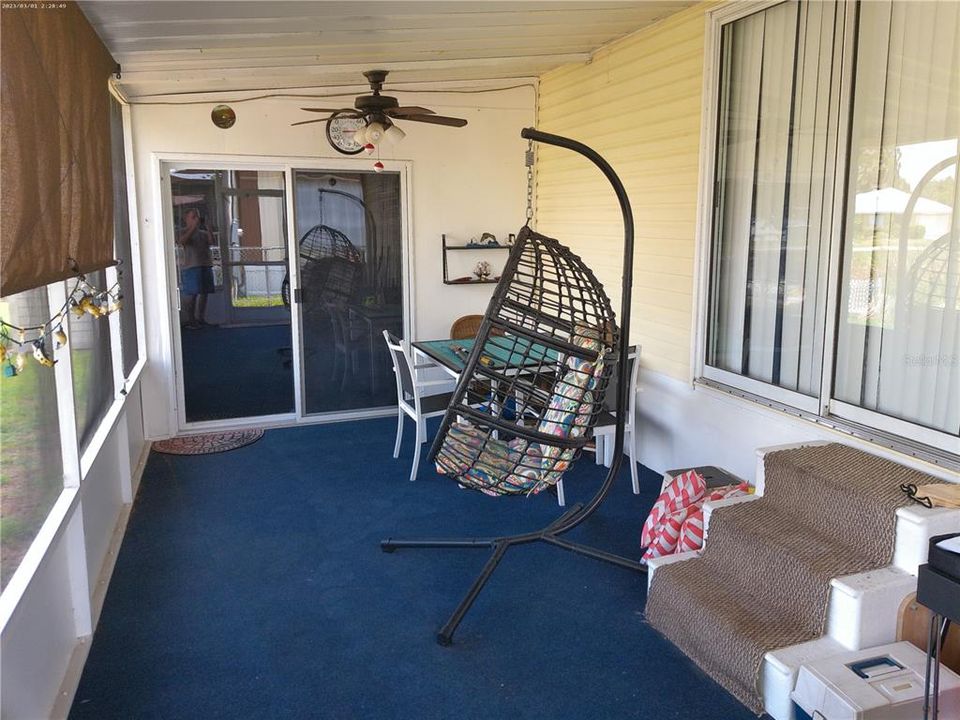 Screened Porch off Master Bedroom