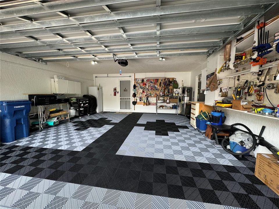 Brand new garage floor