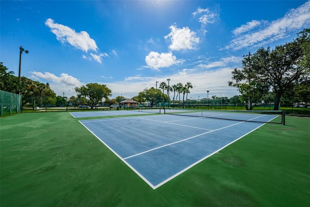 Basketball practice area