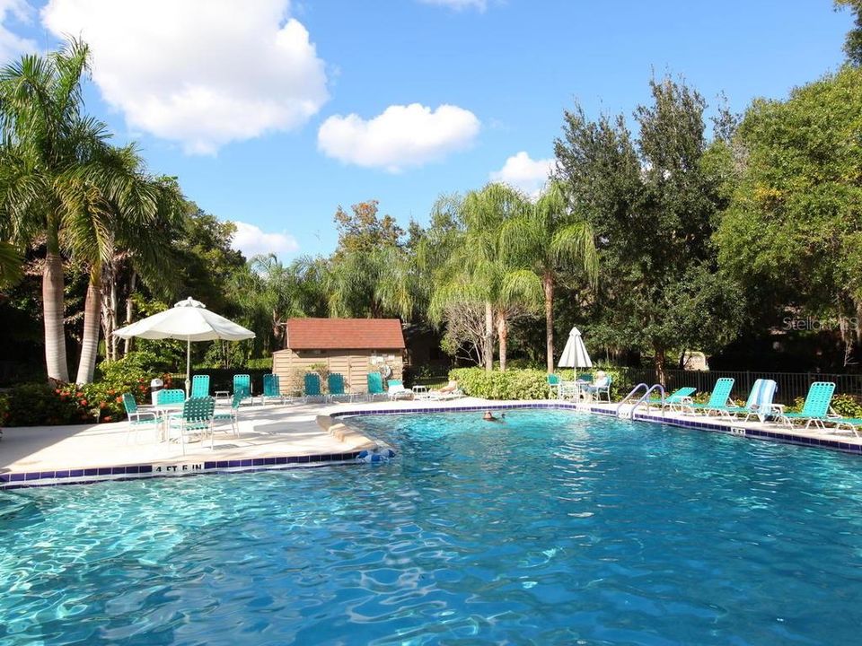 Pavilion pool - one of six within Pelican Cove