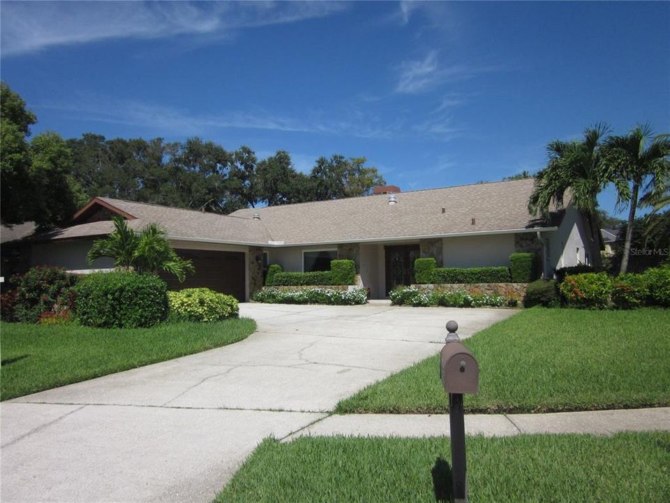 Remodeled kitchen with new quartz counters, refaced cabinets & stainless steel appliances!