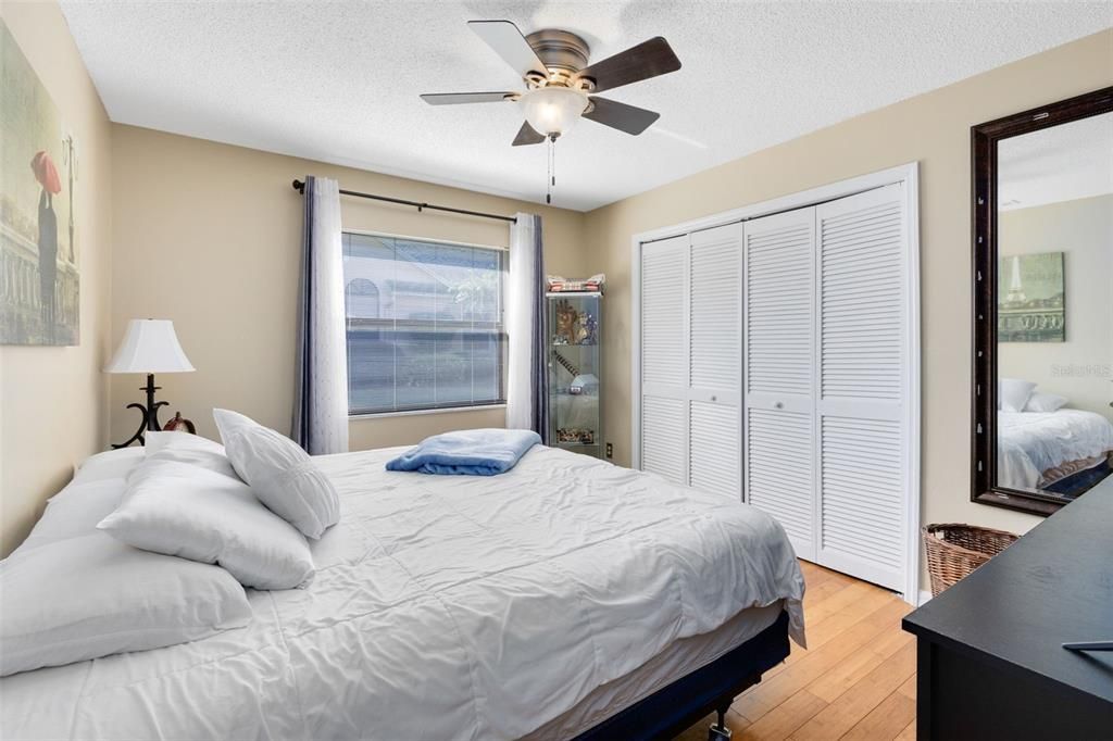 This guest room is so big and lovley.