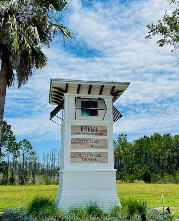 Retreat Entry Tower