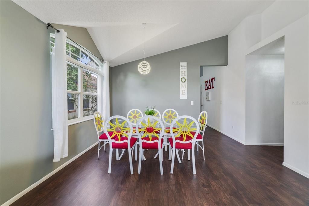 Formal dining area