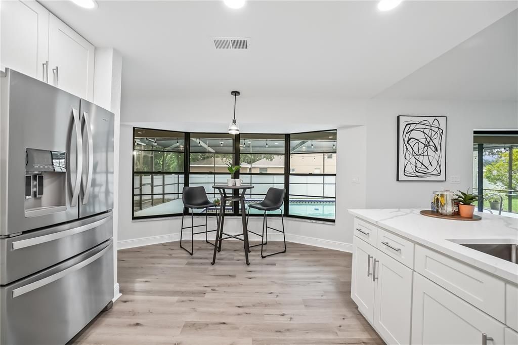 Kitchen + 2nd dining area