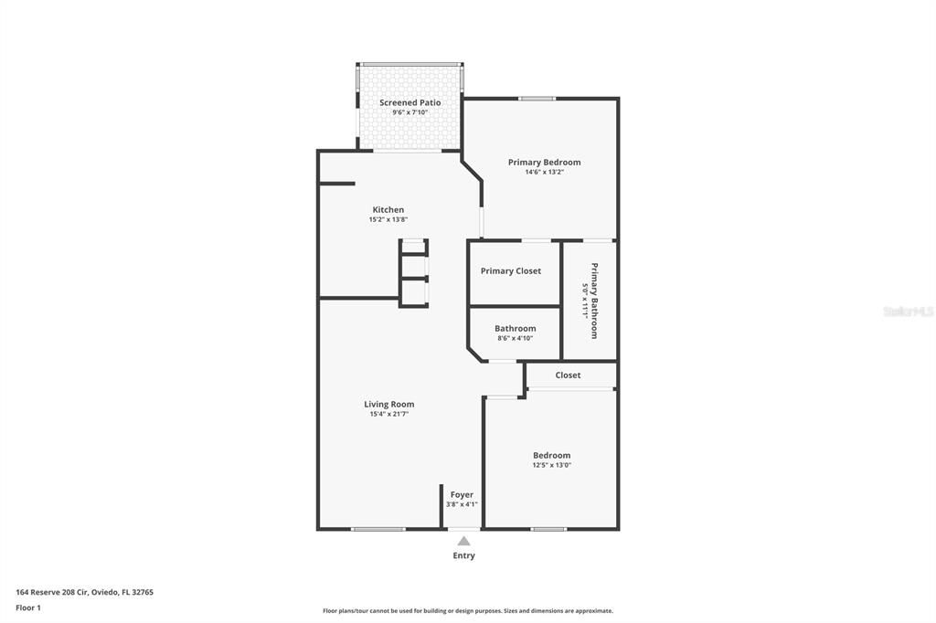 На продажу: $255,000 (2 спален, 2 ванн, 1098 Квадратных фут)