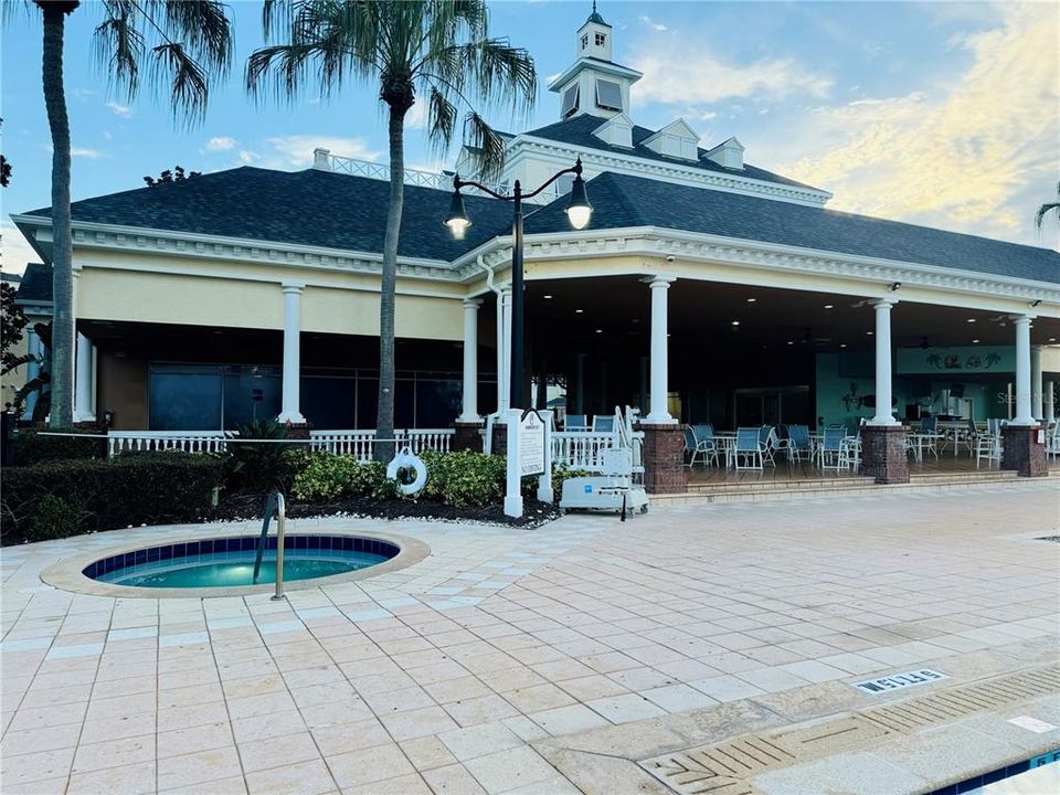 Community pool and Jacuzzi