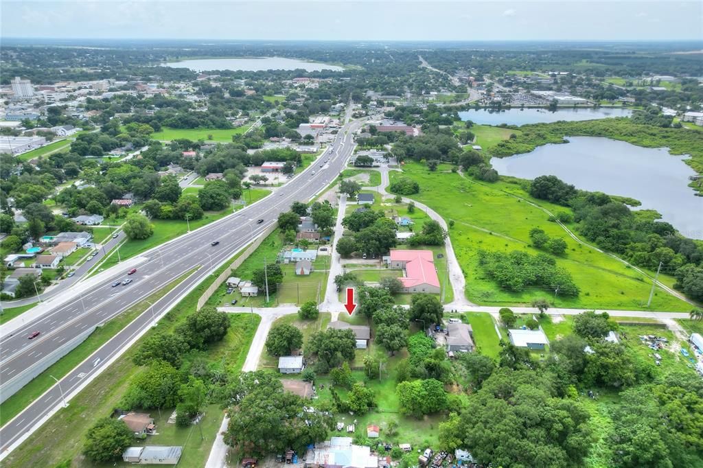 Hwy 60 looking east