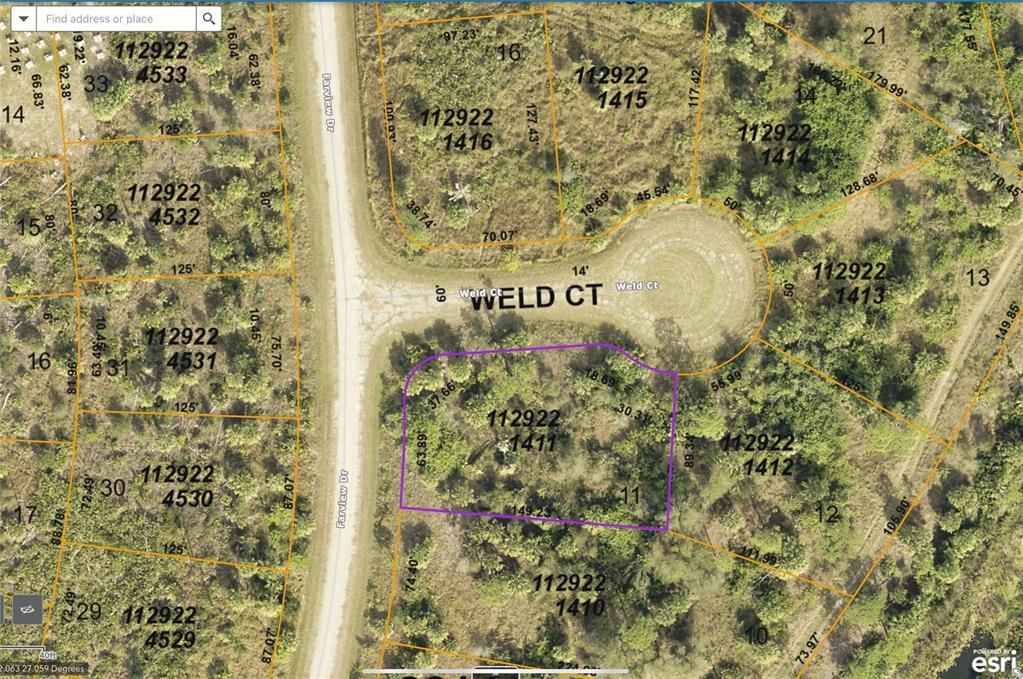 For Sale: $14,500 (0.29 acres)