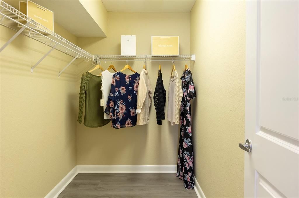 Downstairs Bedroom Closet