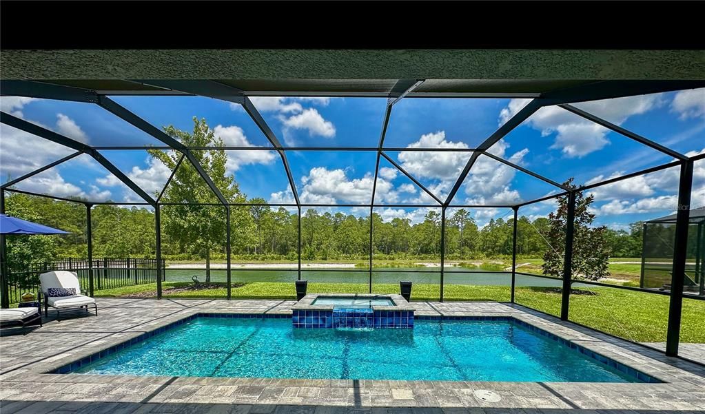 Pool and Jacuzzi