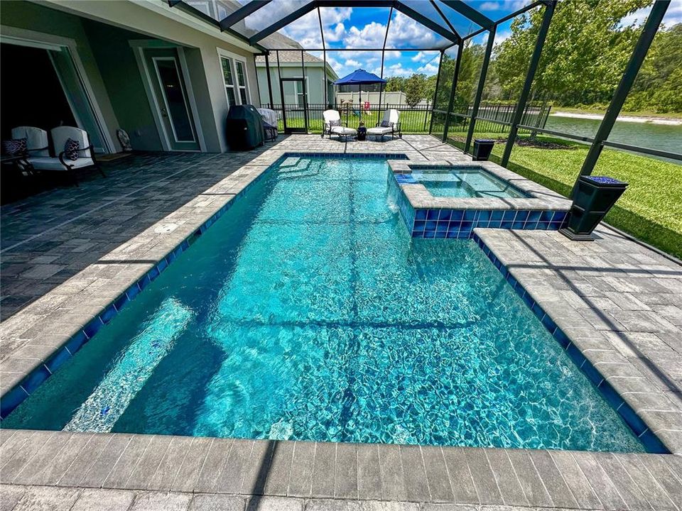 Pool and Jacuzzi