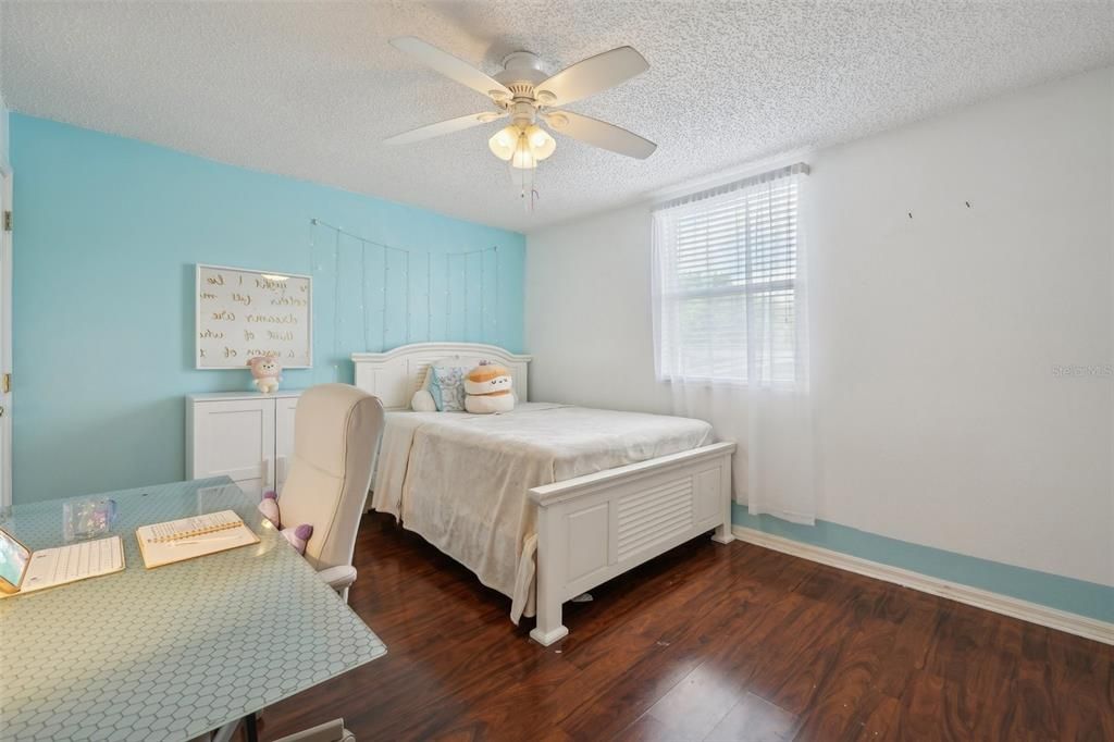 4th Bedroom (Upstairs) - All bedrooms are oversized with beautiful laminate flooring and lots of natural light