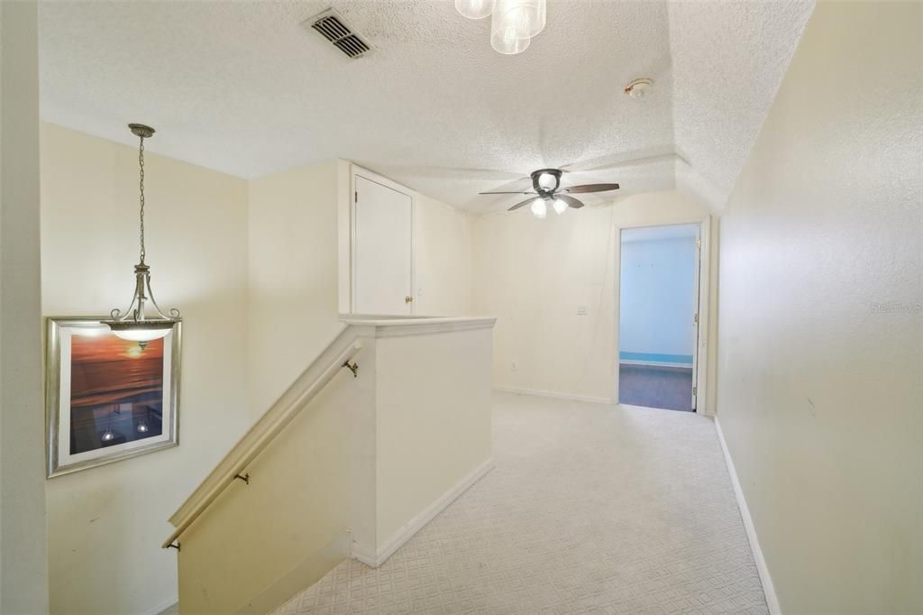 Heading upstairs, you have a nice LOFT AREA that is perfect for a READING AREA, OFFICE or just a HANG OUT SPOT! On each side of the LOFT is an OVERSIZED BEDROOM with LOTS OF NATURAL NIGHT and PLENTY OF SPACE!