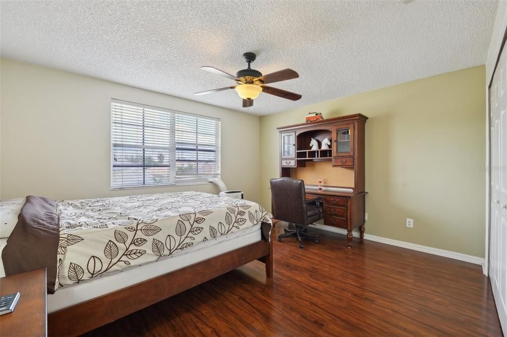 3rd Bedroom (Upstairs)- All bedrooms are oversized with beautiful laminate flooring and lots of natural light