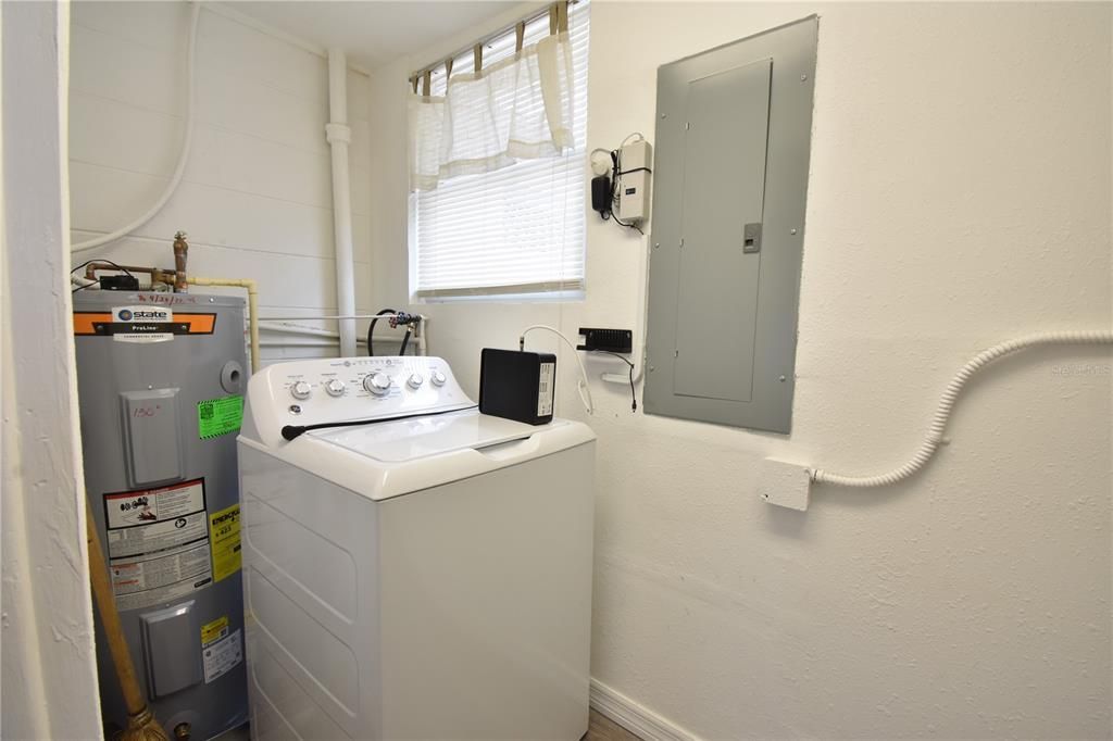 Laundry room with Washer