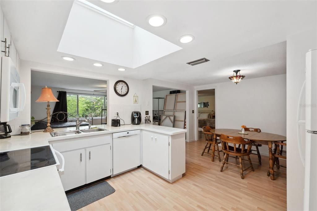 Kitchen From Dining Room