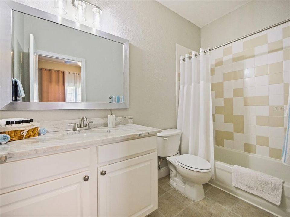 Full ensuite bathroom at 2nd bedroom