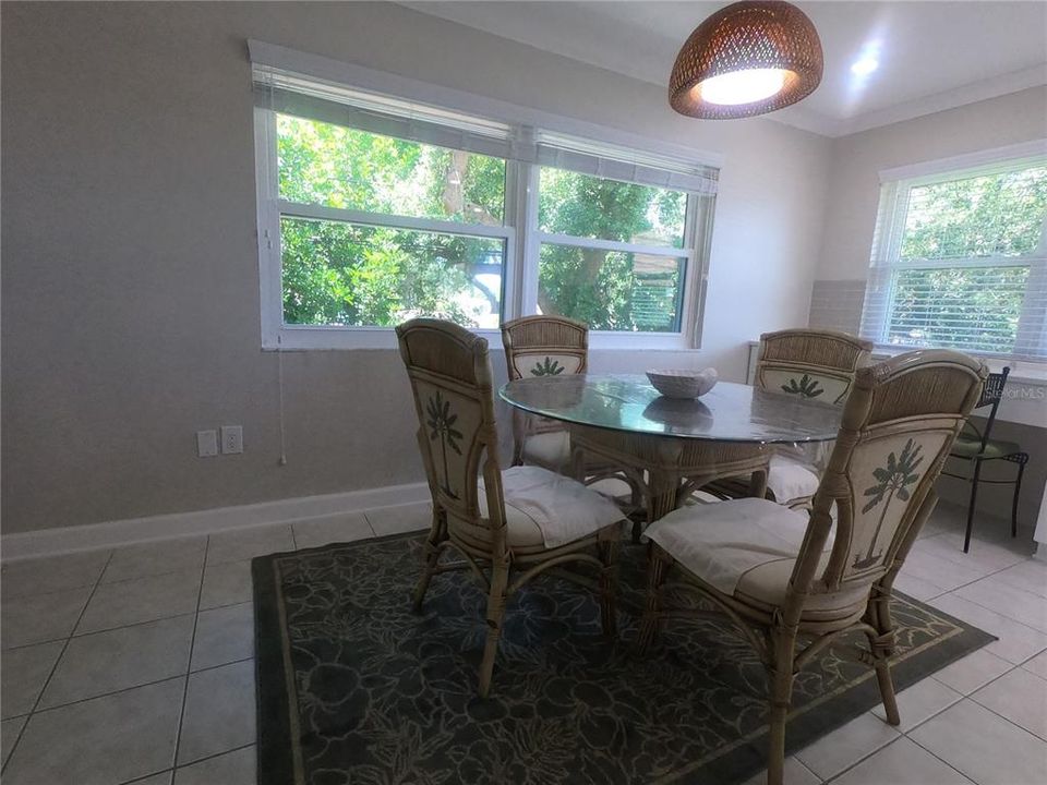 Dining Area with lots of light