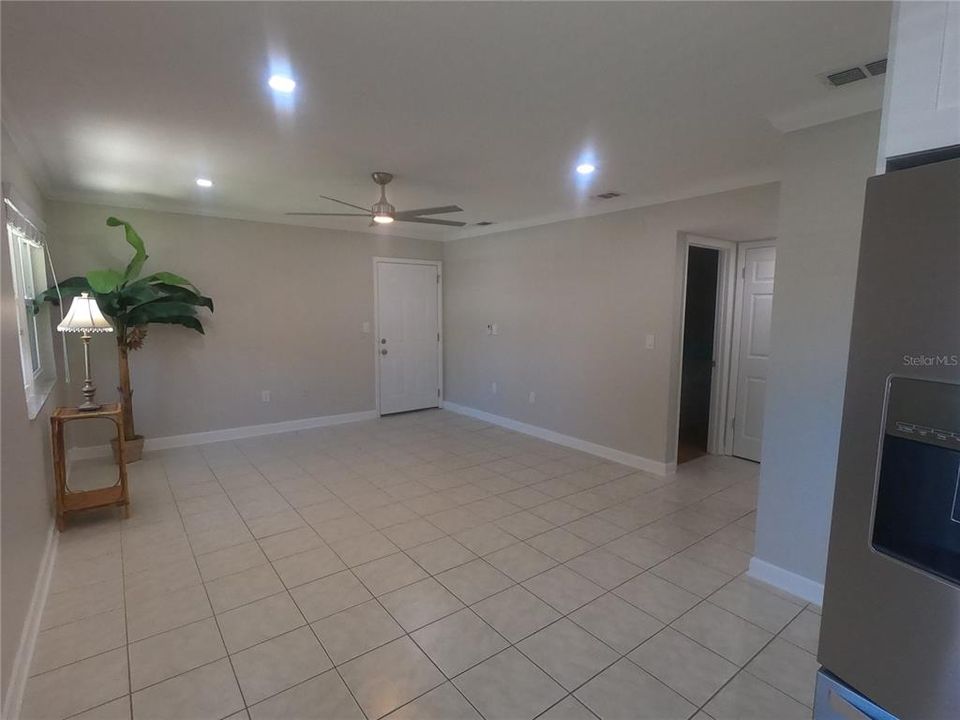 Utility room and storage.