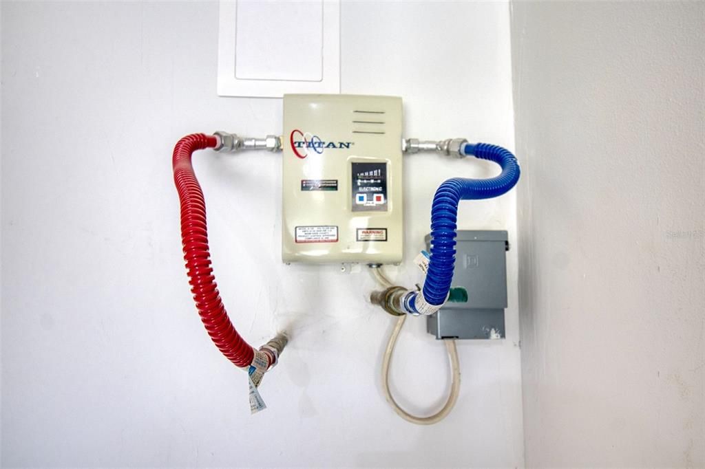 Tankless Hot Water Heater!