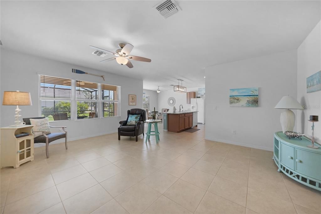 Great Room View to Kitchen