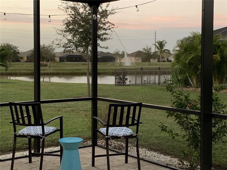 Lanai at Dusk