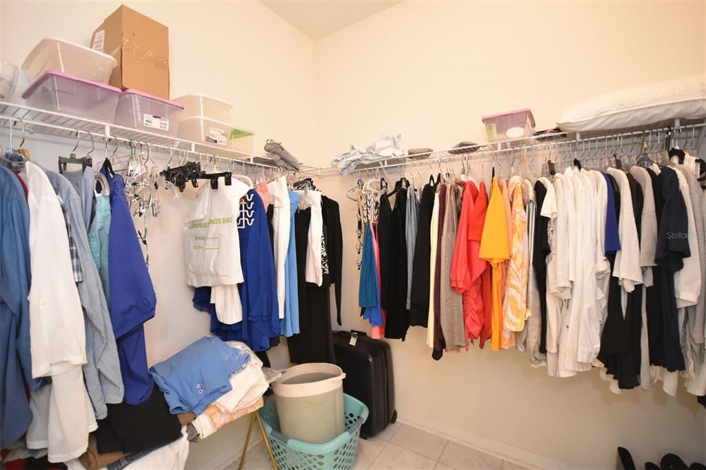 Large walk-in closet