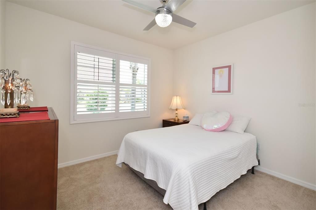 Guest Bedroom has carpeting