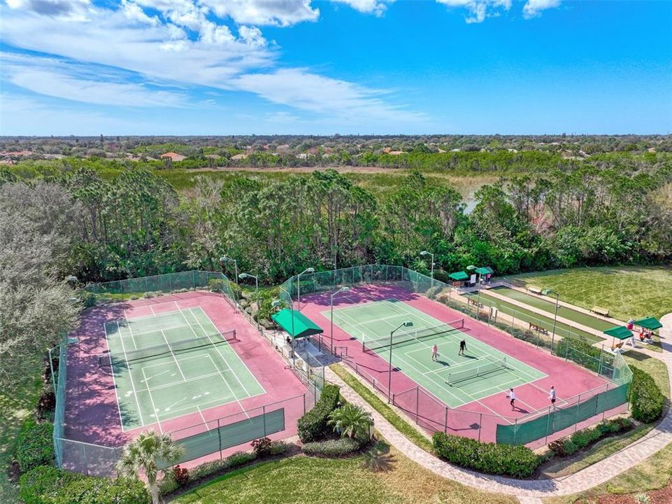 aerial of tennis/pickleball