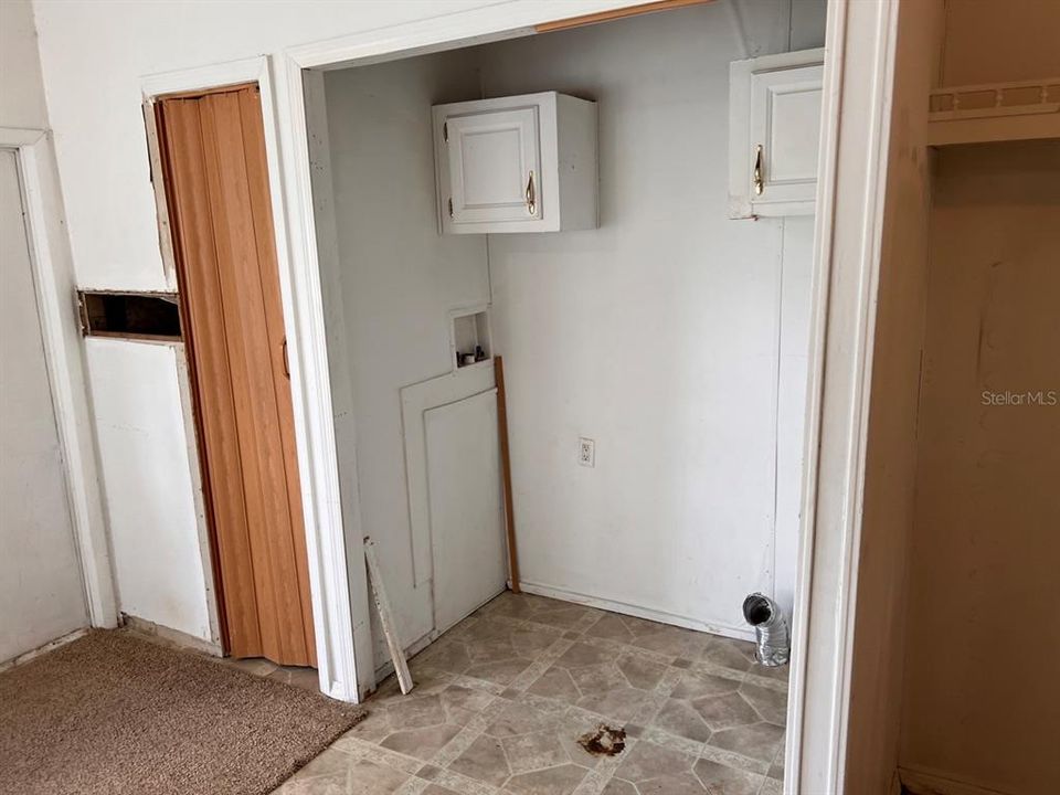 Washer Dryer Closet