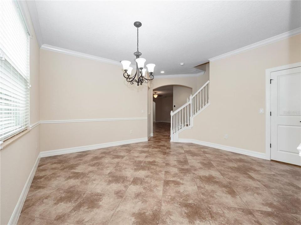 Living Room and Dining Room