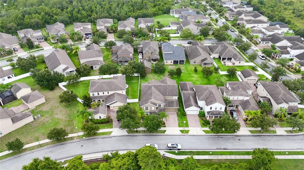 Aerial View of Home