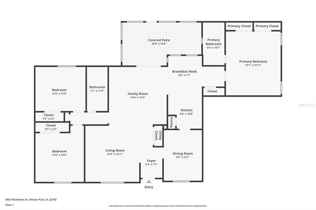 Active With Contract: $318,900 (3 beds, 2 baths, 1606 Square Feet)