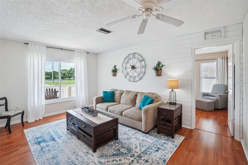 Family Room with Water View