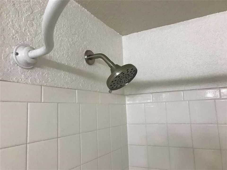 Bathroom showerhead updated