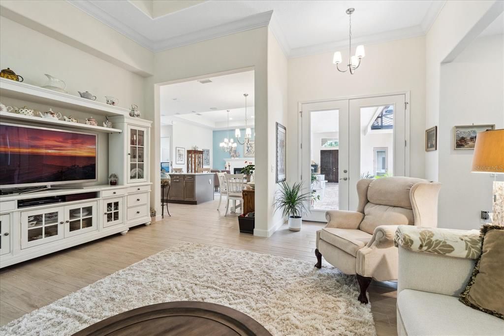 Living Room Facing Front Door