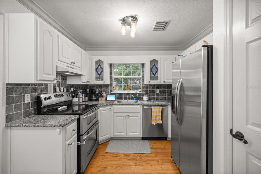 Kitchen with updated appliances