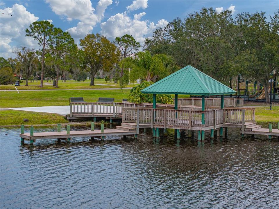 Dock, Gazebo and Fishing Pier