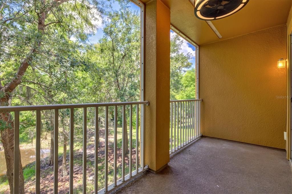 Second Floor Balcony