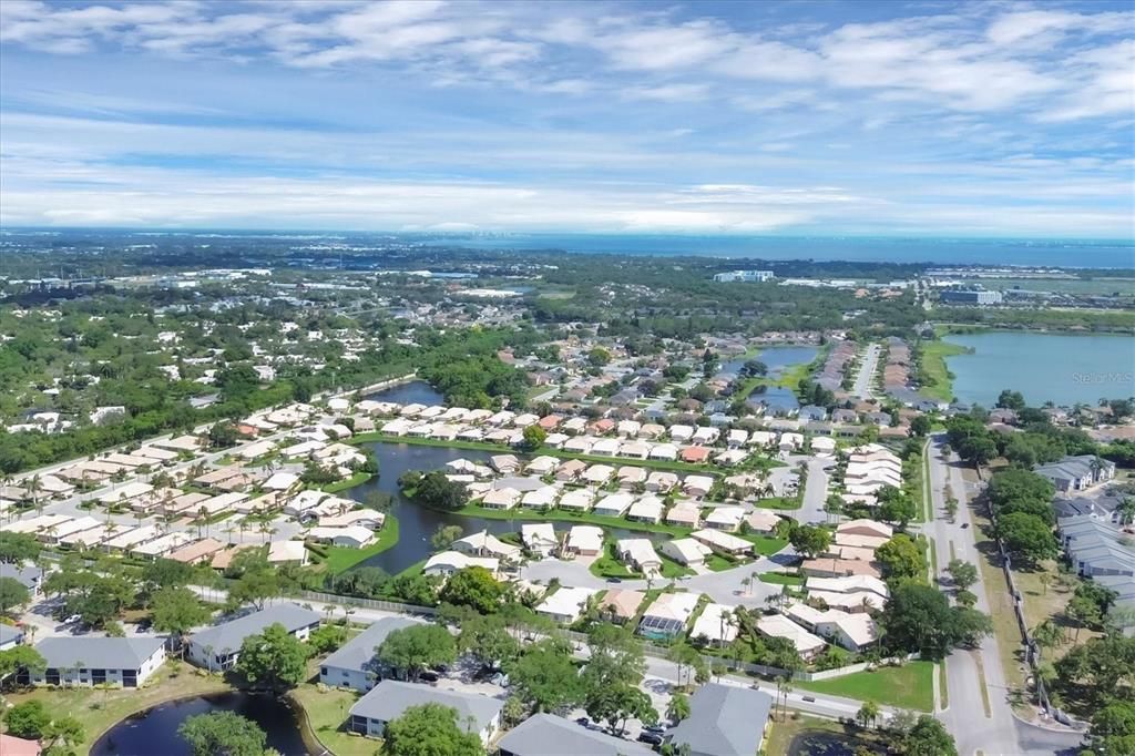 Aerial View of Community