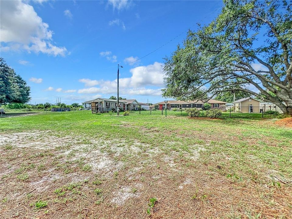 Additional Gated Area in Rear of Property