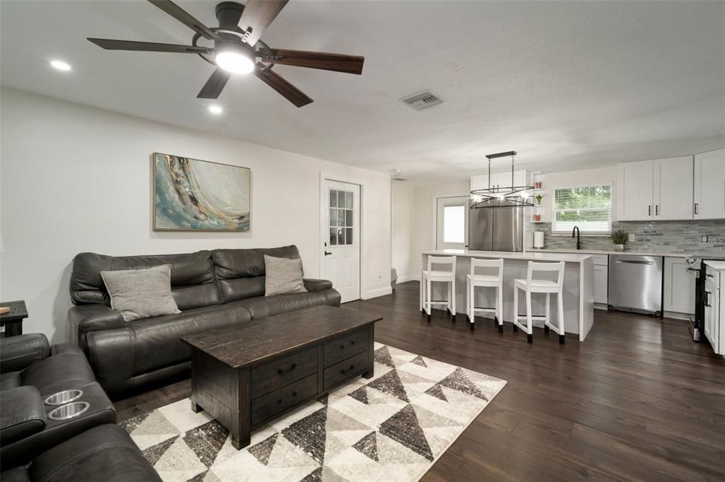 Living Room Kitchen Combo