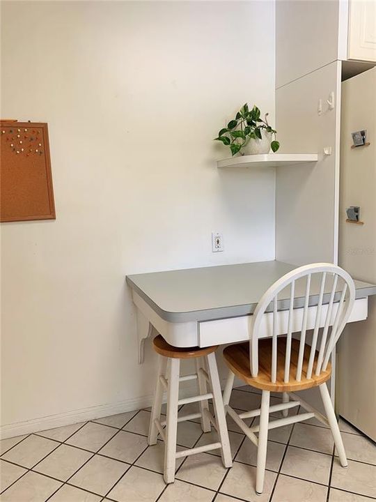 Sitting Area in Kitchen