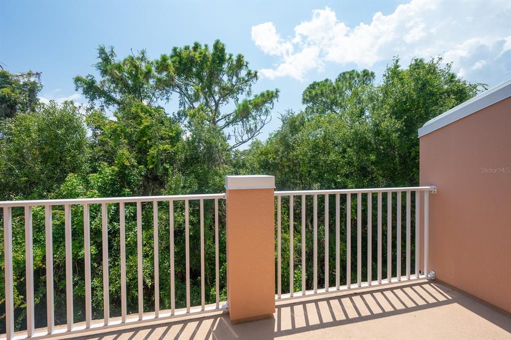 Balcony off Primary Bedroom